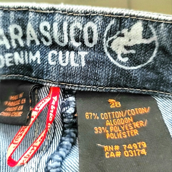 Parasuco Denim Cult Distressed Jeans Size 28 - Picture 12 of 14